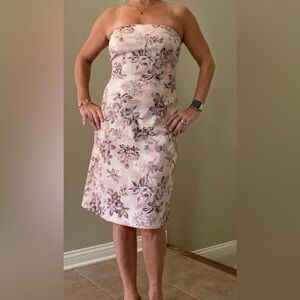 Peep Studio strapless dress.